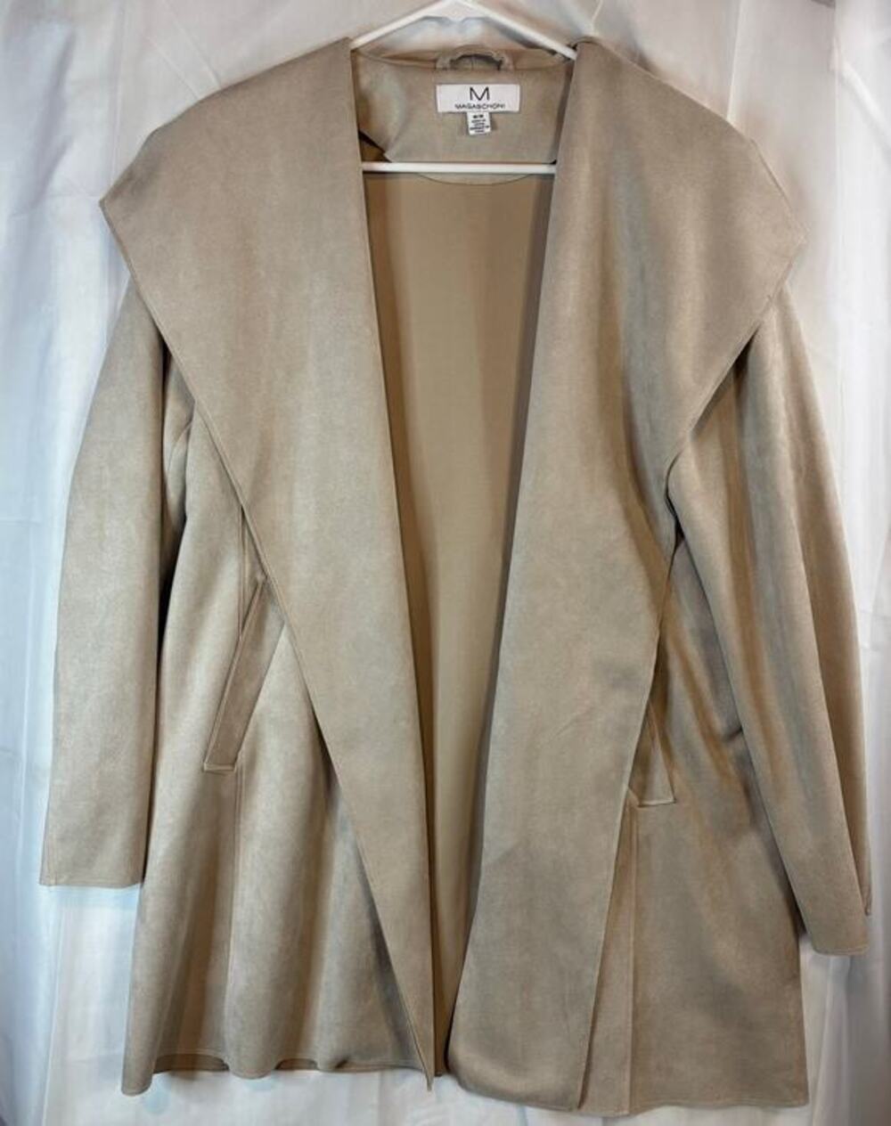 Magaschoni Waterfall Cardigan Jacket Size Medium